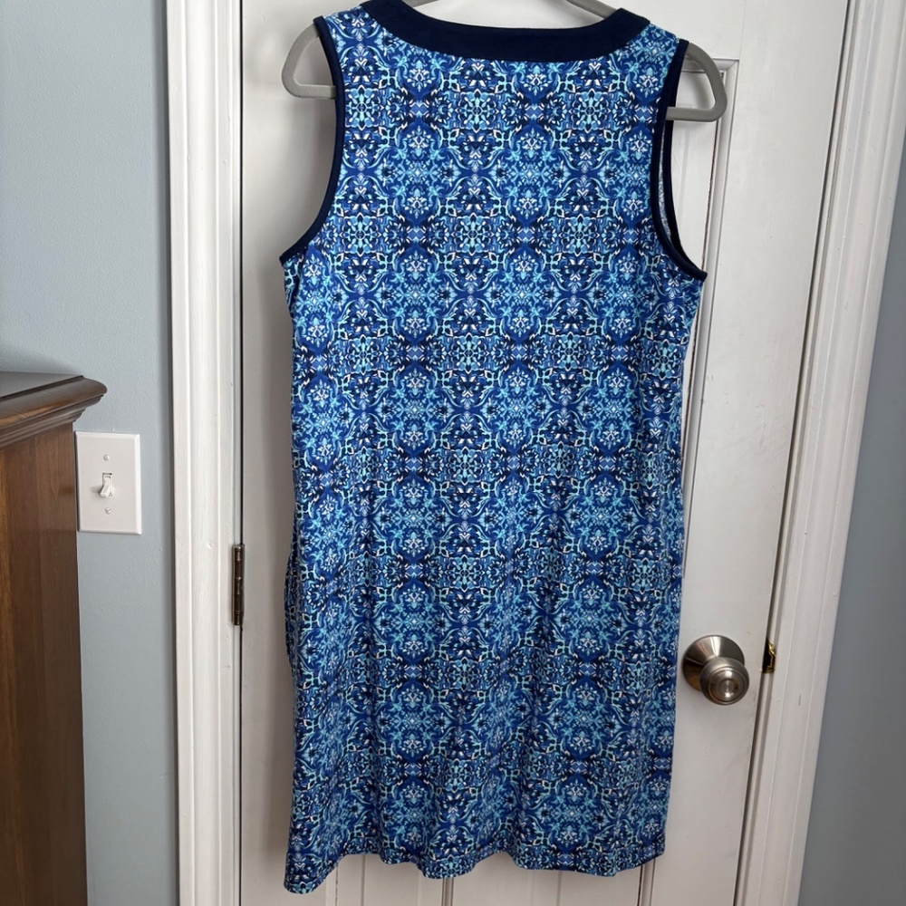Lands End sleeveless summer dress, Size M - Picture 4 of 8